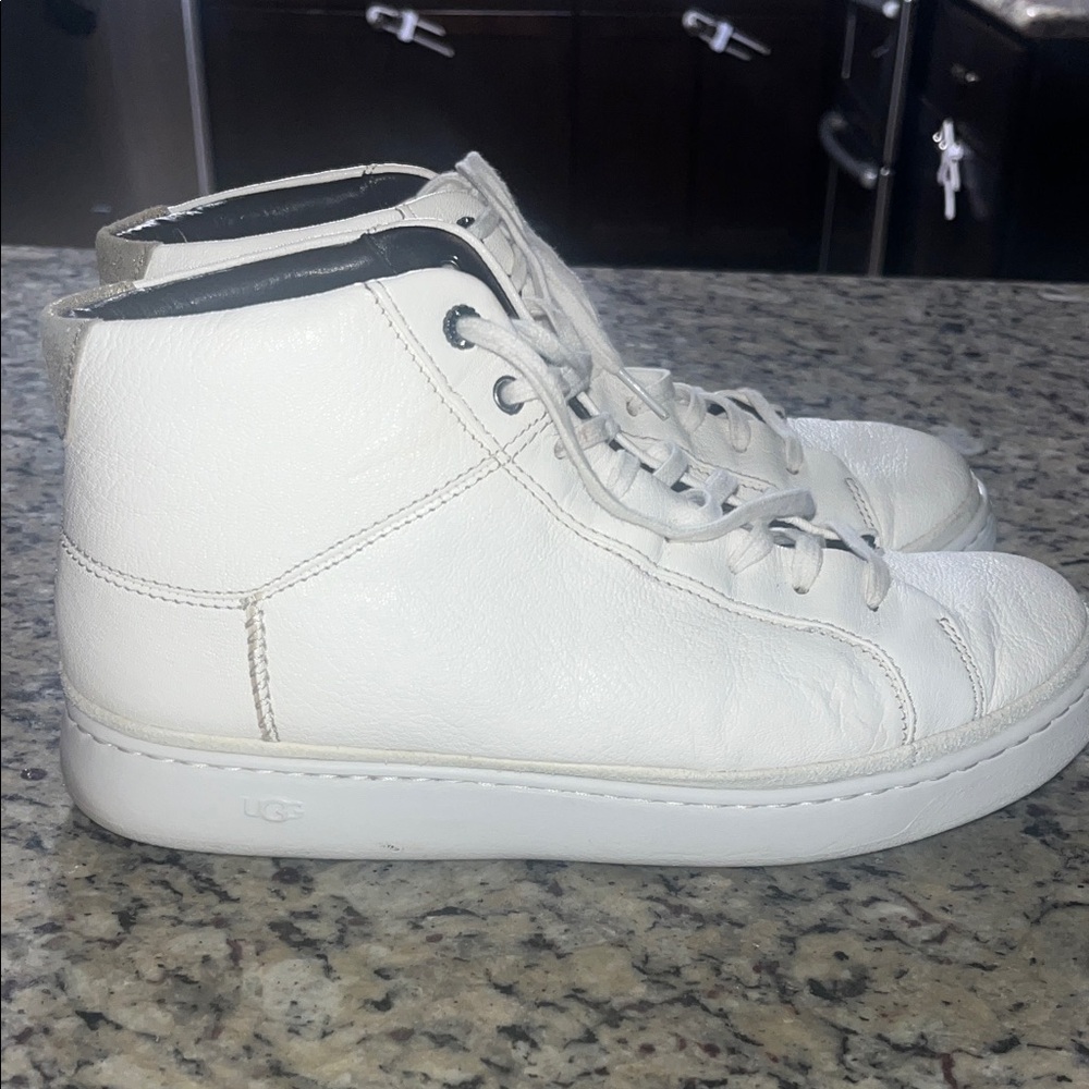 SOLD UGG Men's Classic White High Tops